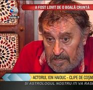 CLIPE DE COSMAR! Actorul Ion Haiduc, diagnosticat cu cancer VIDEO